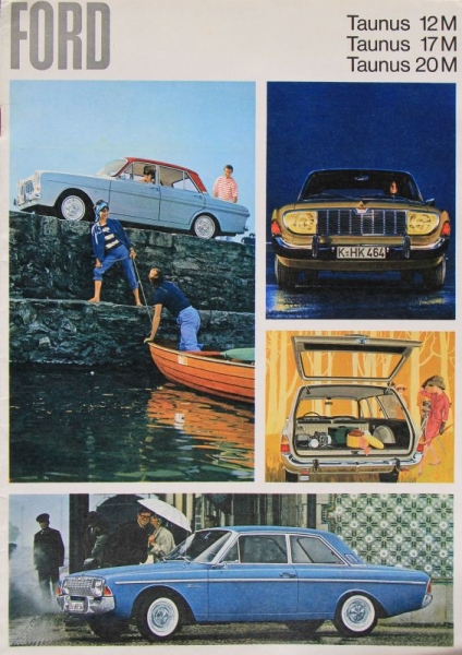 Ford Taunus 12 M - 20 M Modelprogram 1967 Carbrochure (7547)